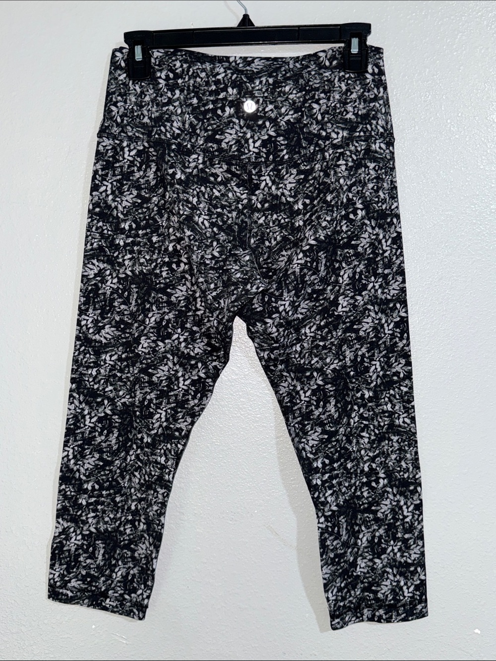 lululemon athletica Black & White Leggings